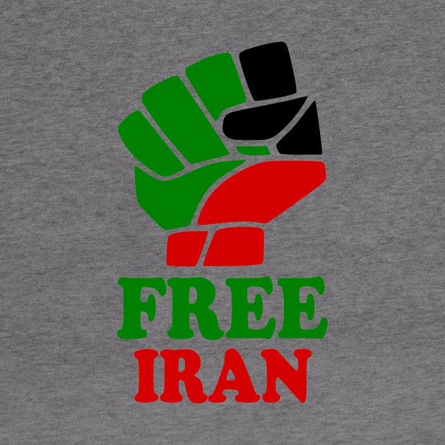 FREE IRAN by Milaino